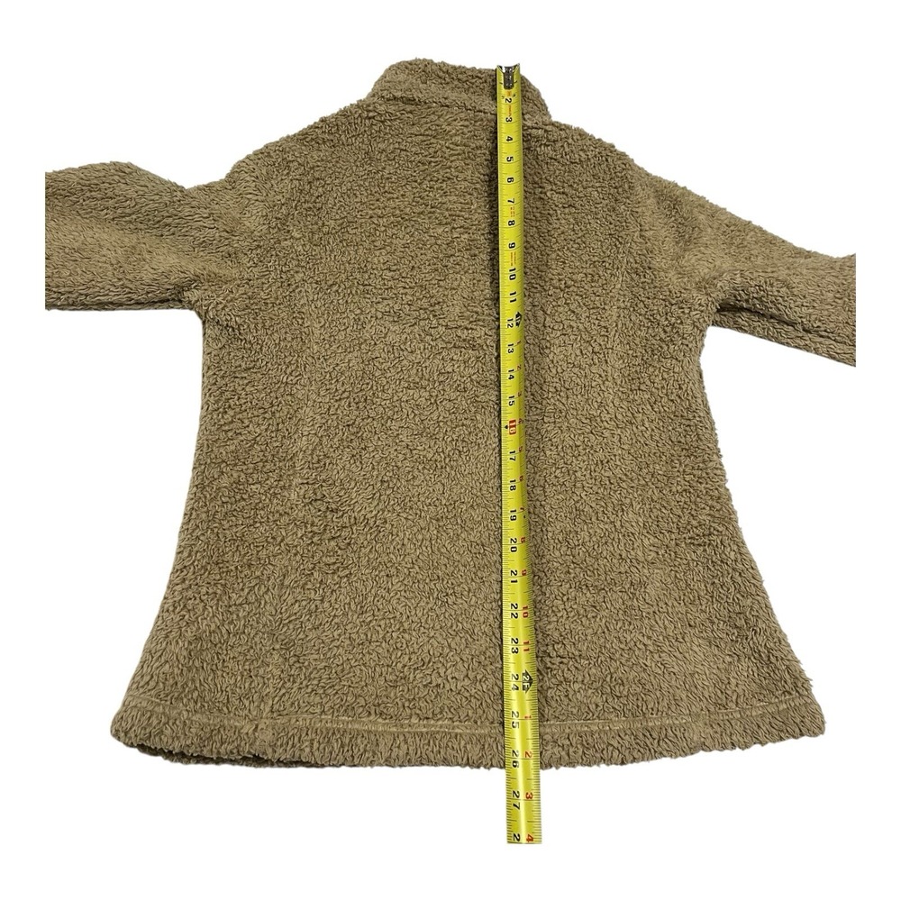 Patagonia Los Gatos Fleece Pullover Women's Small Brown‎ 1/4 Zip Soft Jacket - Picture 9 of 12
